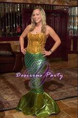 A lovely mermaid at the halloween erotica ball. 