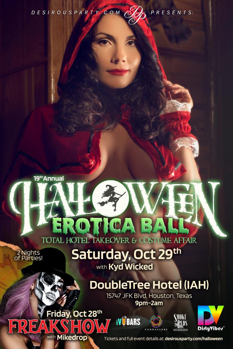 Halloween Erotica Ball- 19th Annual Doubletree Hotel at IAH Airport Houston Oct 28, 2022 photo