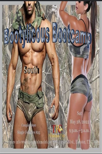 Sat, May 28, 2022 Bootylicious Boot Camp at The Pendulum Club- South Location Members NightClub Houston Texas
