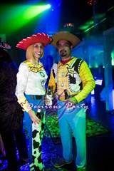 Toy story costume couple at the Halloween Erotica Ball in Houston. 