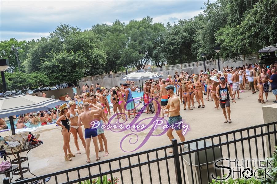 Purgatory pool party in Houston on Saturday. 