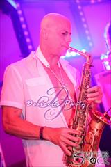 Jason Whitmore at Purgatory 2021 matching those beats on his saxophone. 